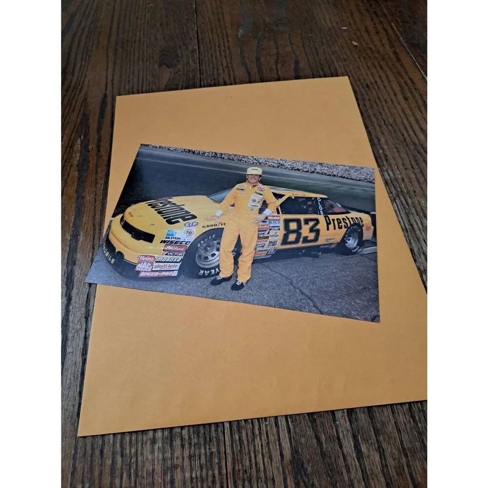 Vintage Lake Speed Driver Card #83 Oldsmobile Prestone STP 6x9 NASCAR Promo